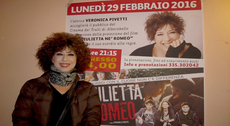 “Né Giulietta né Romeo”, il debutto da regista di Veronica Pivetti ad Alberobello