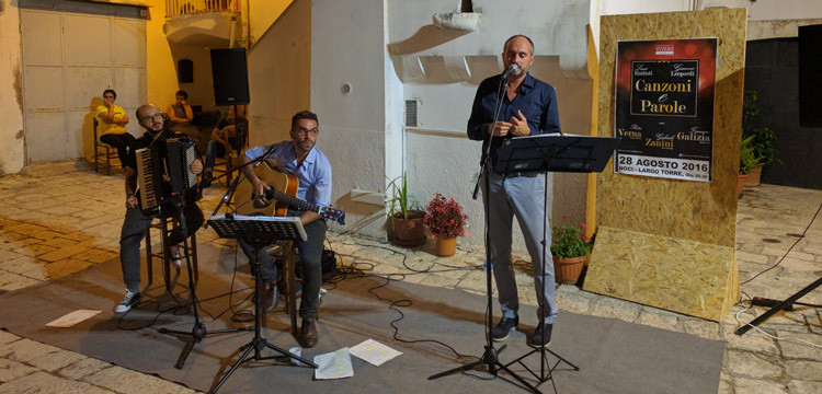 “Canzoni e Parole”: Battisti e Leopardi si incontrano a Largo Torre