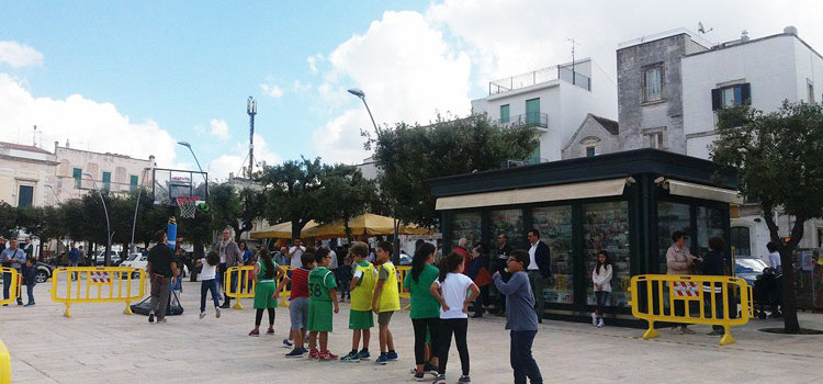 Dinamo Basket Noci: grande festa in piazza per l’Open Day