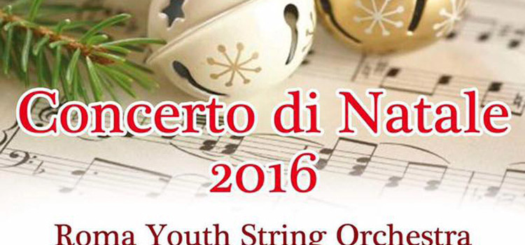 A Noci il Concerto di Natale della Roma Youth String Orchestra