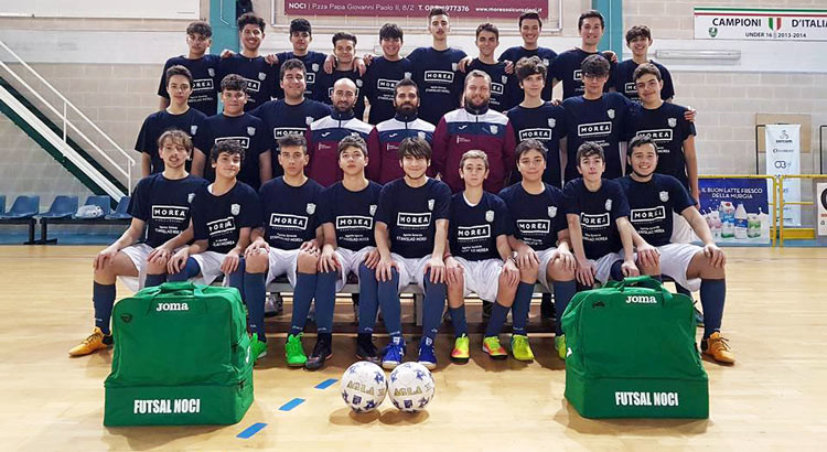 Allievi del Futsal Noci, Mezzapesa: “vogliamo creare in casa i giocatori del domani”