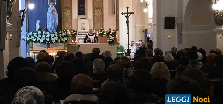 La comunità nocese rende omaggio alla Madonna di Lourdes