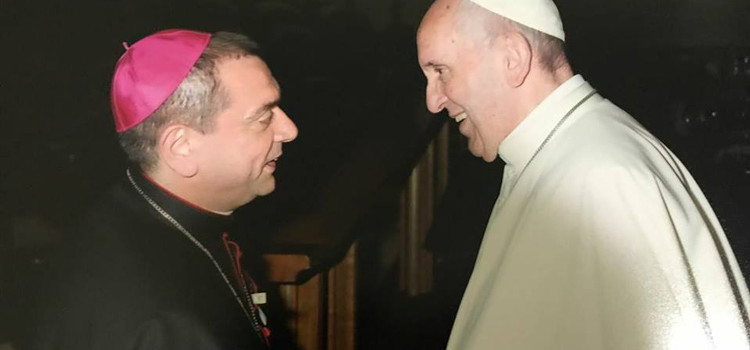 Assemblea CEI: Mons Intini incontra Papa Francesco