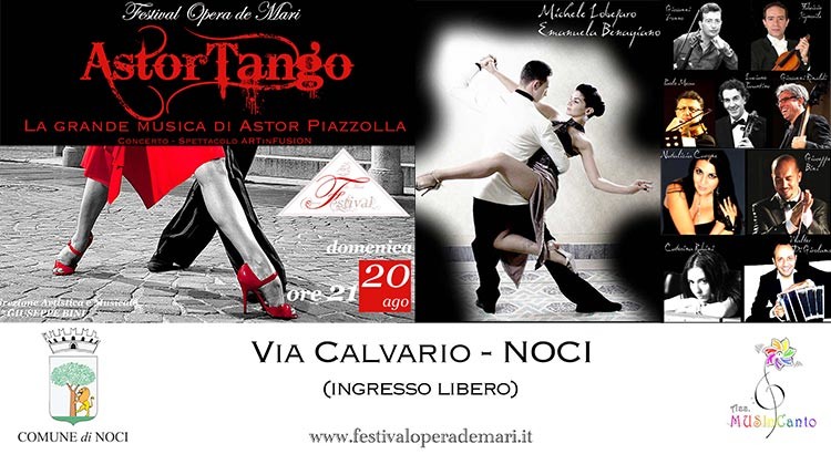 Noci ricorda Astor Piazzolla con l’evento Astor-Tango