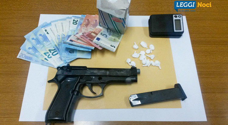 Droga e pistola, arrestato pusher “milanese”