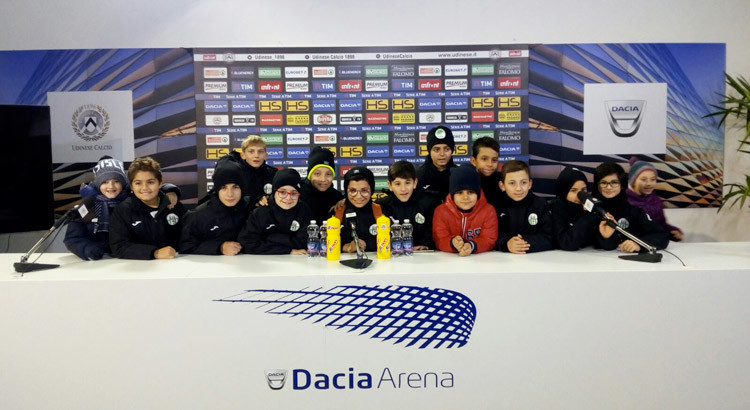 Gli atleti dell’Atletico Noci all’Udinese Academy: “un’esperienza bellissima”