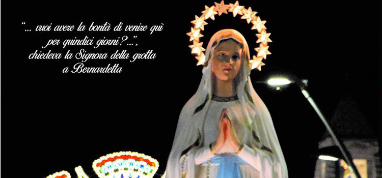 Madonna di Lourdes: ricco programma di eventi