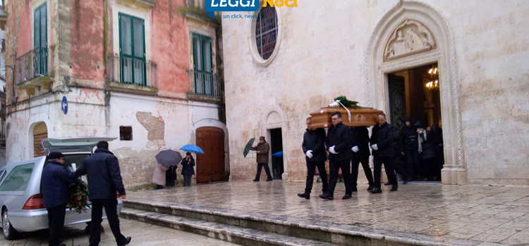 Il funerale di Michele Amatulli