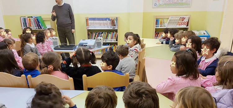 Cresco e divento cittadino consapevole: i bambini delle scuole dell’infanzia del 1° CD ospiti della Biblioteca