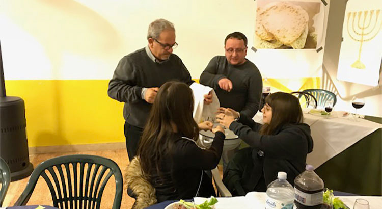 La cena ebraica dell’associazione Don Bosco