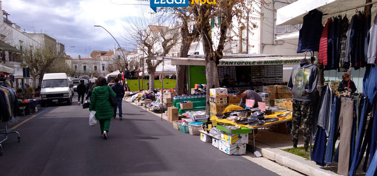 Il Sindaco proroga l’ampliamento dell’area mercatale in via Calvario