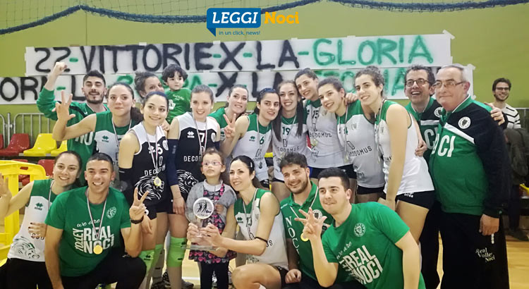 Volley: la Deco Domus Noci vince la Coppa Puglia