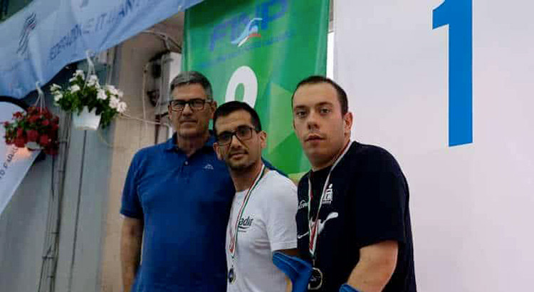 Recchia: tre argenti ai Campionati Italiani di Nuoto Paralimpico