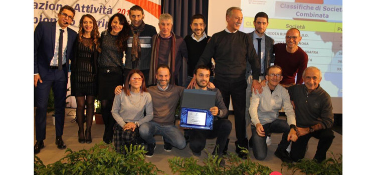Montedoro premiata alla cerimonia ufficiale della Fidal Puglia