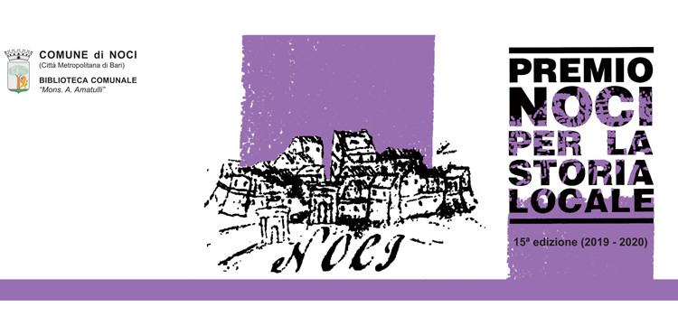 Premio Noci per la storia locale: indetta la 15^ edizione