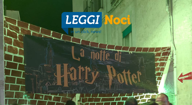 La magia di Harry Potter ha invaso Noci nella notte di Halloween