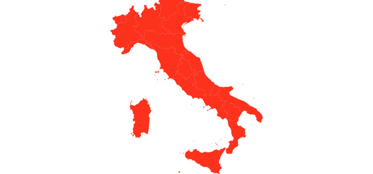 Tutta Italia è zona rossa, scuole chiuse e divieto spostamenti