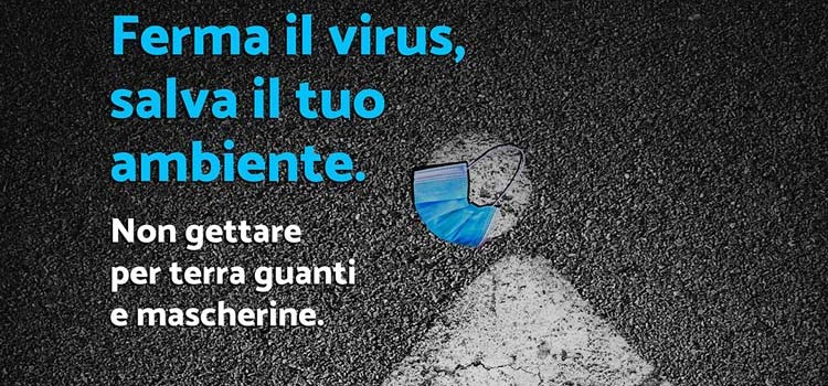 “Ferma il virus, salva il tuo ambiente”: Navita lancia una campagna di sensibilizzazione per contrastare l’abbandono di mascherine e guanti per strada