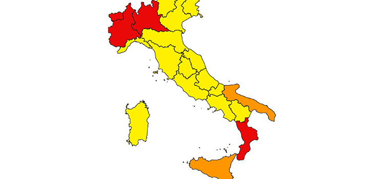 Slittato a domani l’entrata in vigore del DPCM. Puglia è zona arancione.