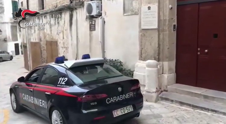 I Carabinieri arrestano 4 rapinatori