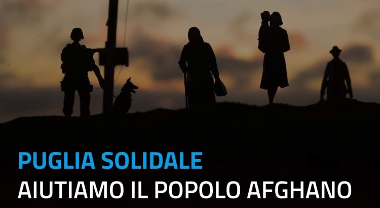 La Puglia a sostegno del popolo Afghano