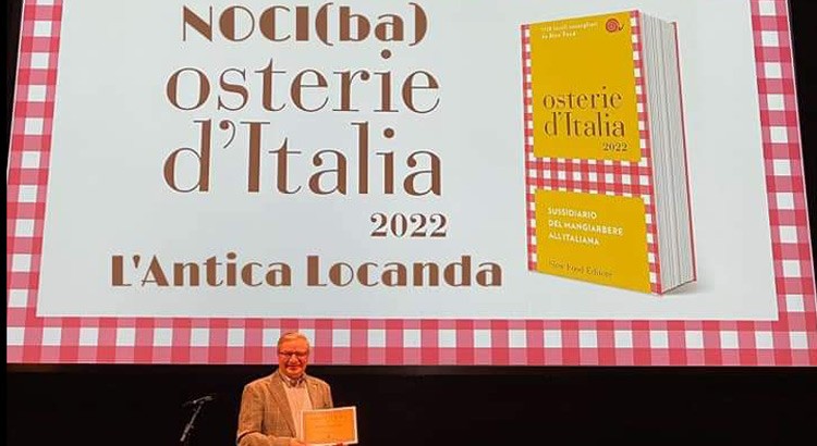 Pasquale Fatalino: premiato con la chiocciola “Slow Food 2022”