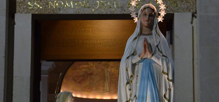 Domani ricorrono i festeggiamenti per la Madonna di Lourdes