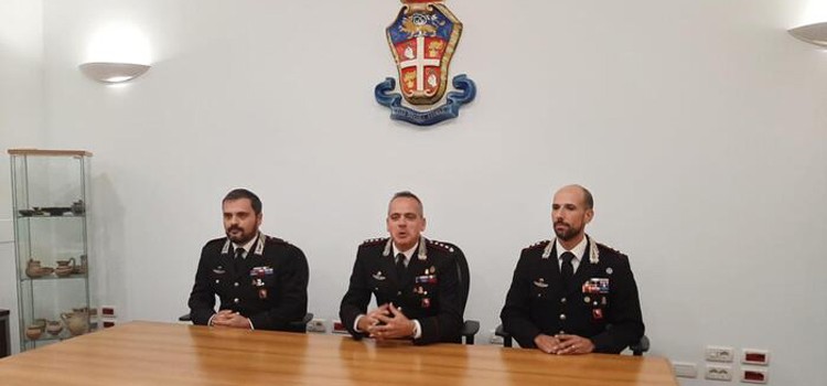 Carabinieri: Mineo nuovo comandante del reparto operativo di Bari