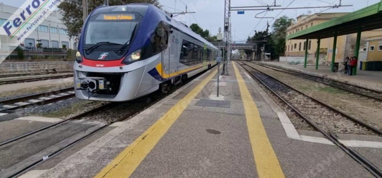 FSE: arrivano i treni elettrici sulla linea Putignano – Martina Franca