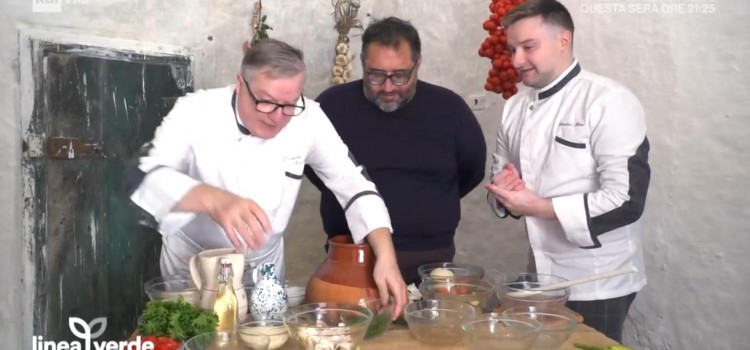 “Linea Verde” promuove Noci con gli chef Pasquale e Mario Fatalino