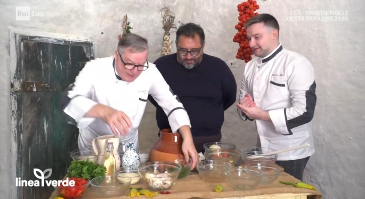 “Linea Verde” promuove Noci con gli chef Pasquale e Mario Fatalino