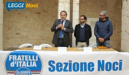 Fratelli d’Italia Noci: “Da che parte sta l’Amministrazione targata PD ma travestita da civica?”